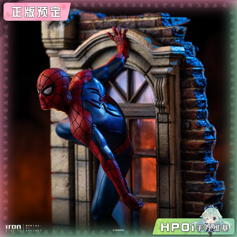 Iron Studios 1/10 蜘蛛侠 崭新之日 雕像 手办