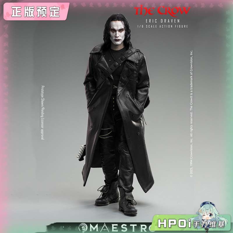 Infinite 1/6 乌鸦 The Crow 李国豪版 可动手办