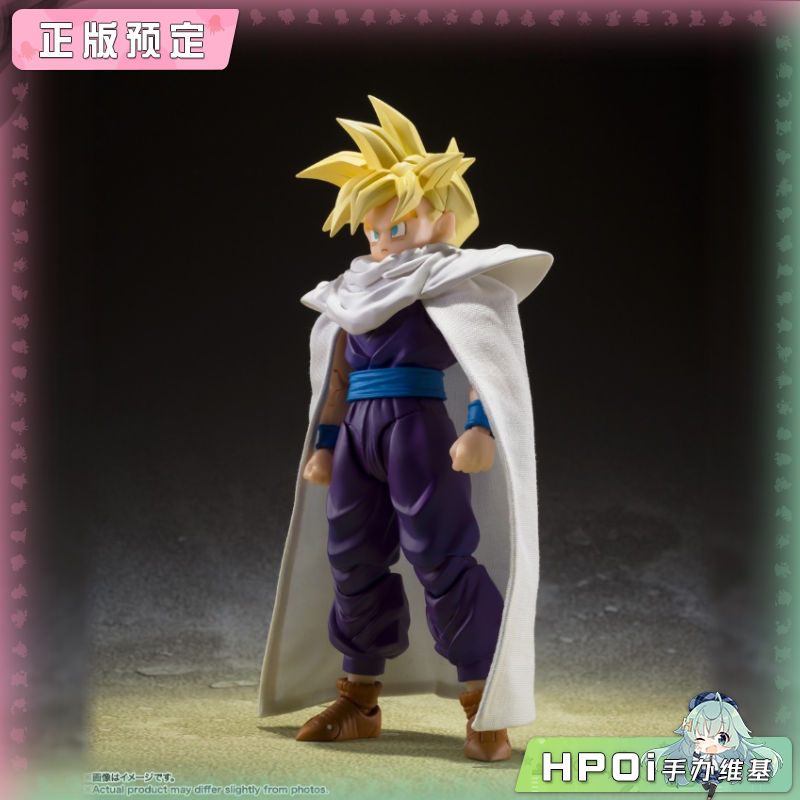 万代 shf 龙珠Z 超级赛亚人孙悟饭 超越悟空可动手办