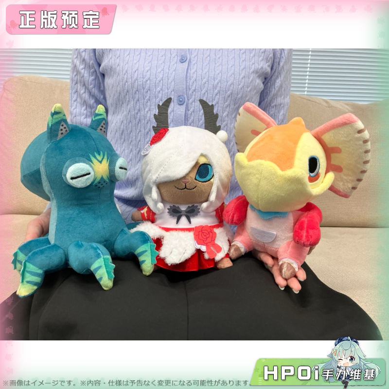 卡普空 CAPCOM 怪物猎人 荒野 随从艾露猫 毛绒 玩偶