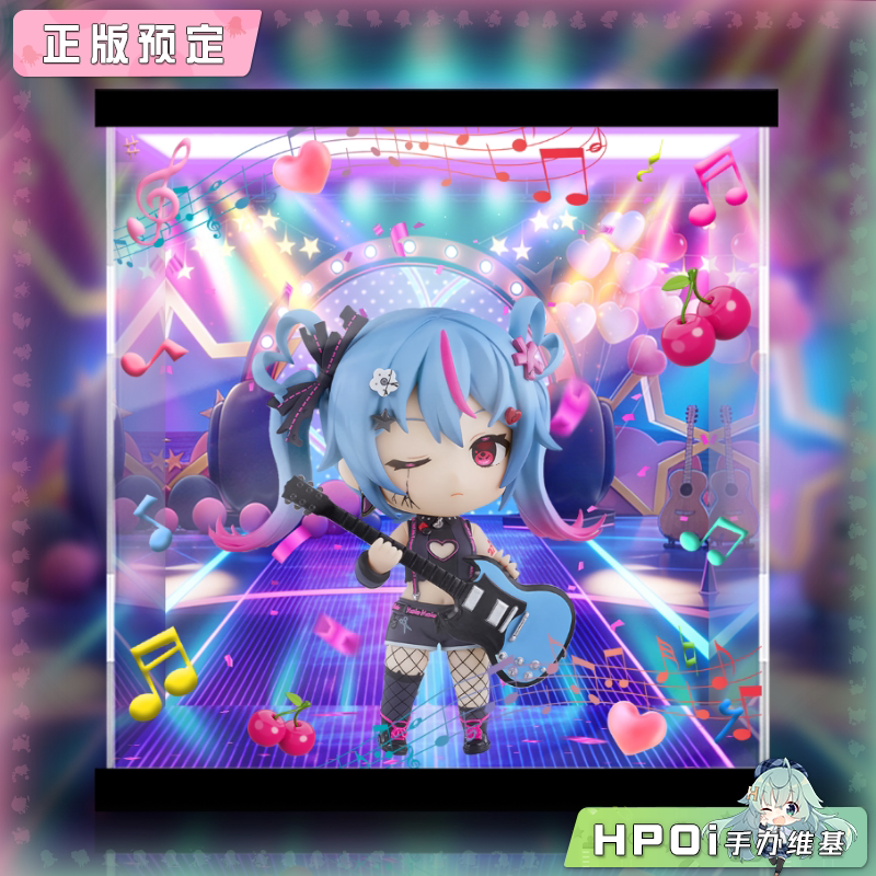 展示盒 GSC 粘土人 初音未来 DecoMiku 黑暗 手办