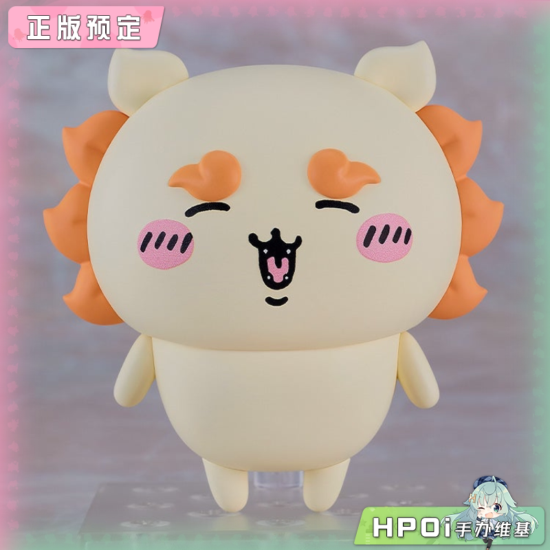 GSC 粘土人 chiikawa 吉伊卡哇 狮萨 可动 手办