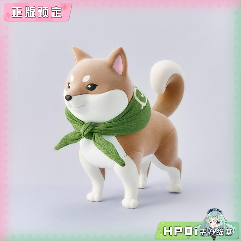 SE 最终幻想 XIV 植绒小手办 豆柴犬 可动 Q版 手办