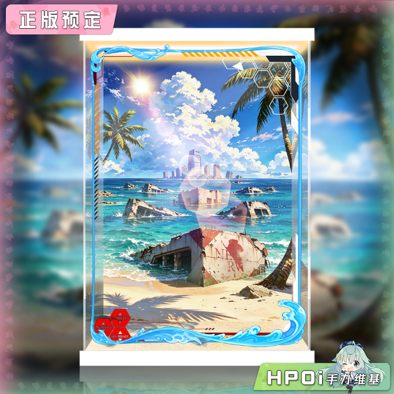 展示盒 WAVE PUP EVA 新剧场版 明日香 绫波零 手办