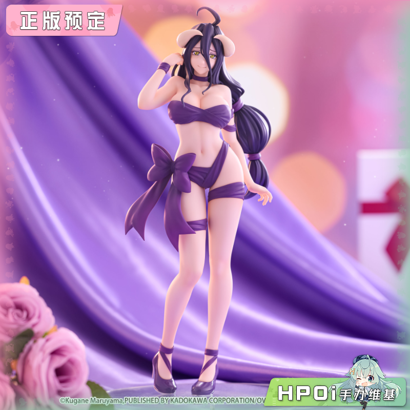 Furyu OVERLORD BiCute Ribbons 雅儿贝德 景品 手办