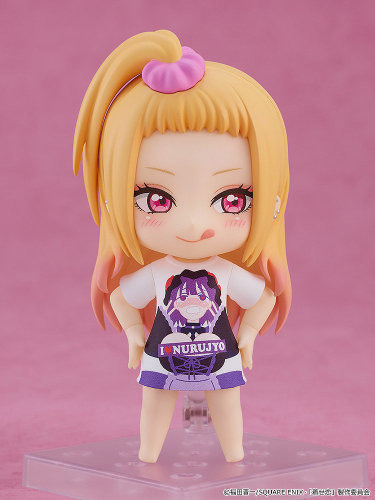 Kitagawa Marin Nendoroid (#2556) – Sono Bisque Doll wa Koi o Suru – Slippery Girls Full Graphic T-Shirt Ver. 10cm (Good Smile Company)