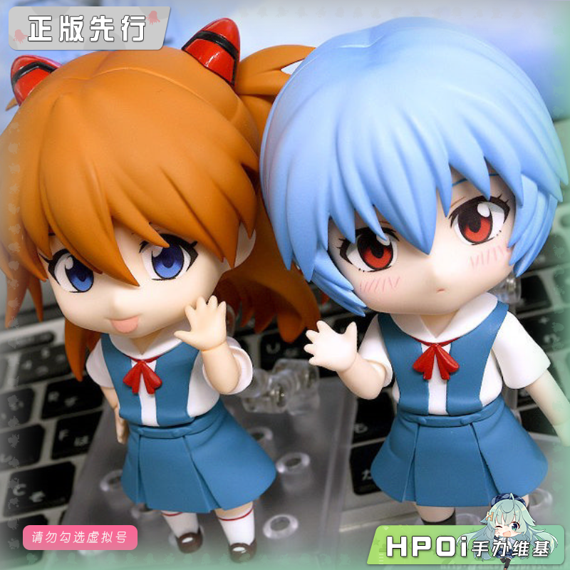 GSC EVA 新剧场版 明日香 凌波零 丽 粘土人 手办