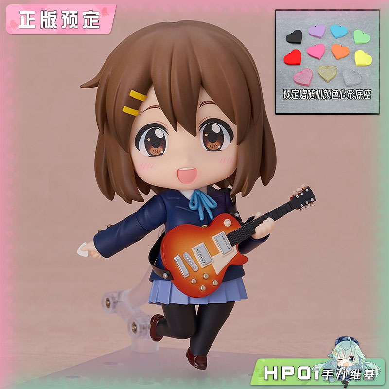 GSC 轻音少女 KON 平沢唯 2.0 粘土人 可动 手办
