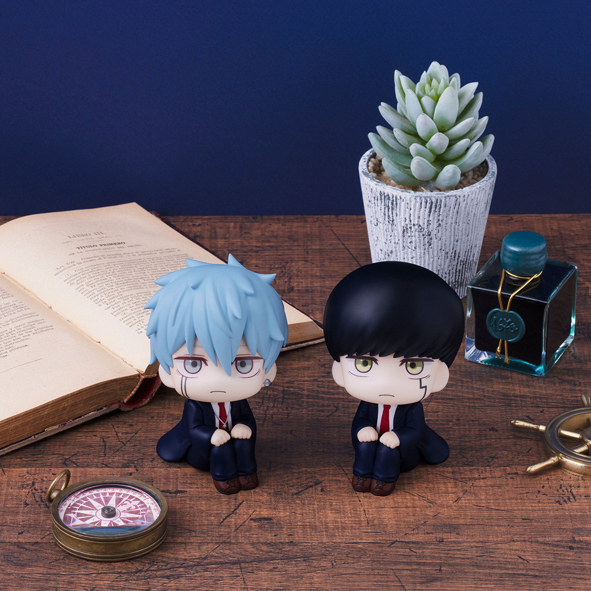 Mash Burnedead e Lance Crown Look Up Mashle 11 cm (MegaHouse)