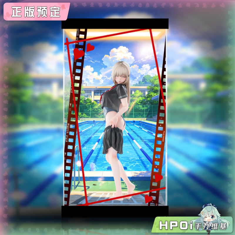 展示盒 大漫匠 泳池开放日 更衣准备中 柚子 手办