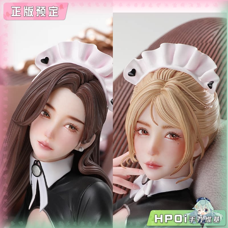 天工燥物 女仆双人私宴 雕像 手办