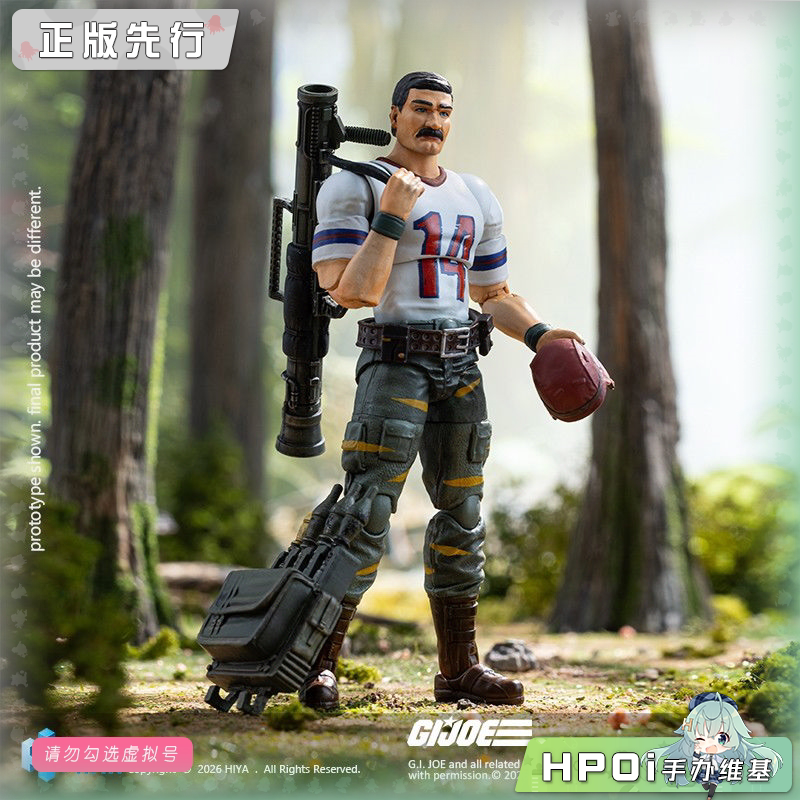 HIYA 海雅 EM 特种部队 火箭筒 老虎力量 可动 手办