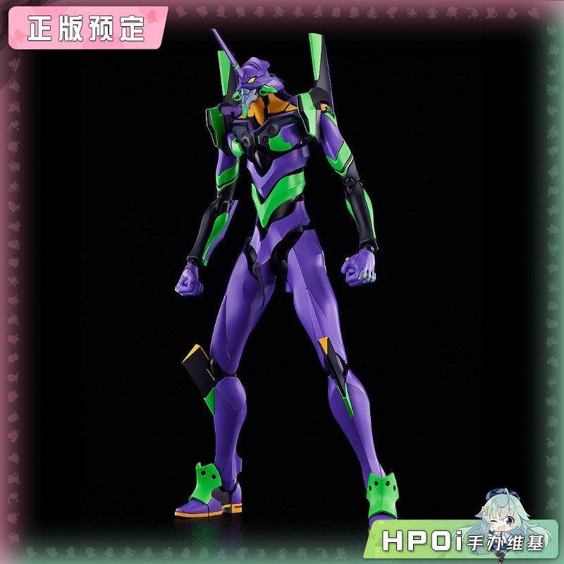 GSC MODEROID EVA 新剧场版 DXS 初号机 可动 手办