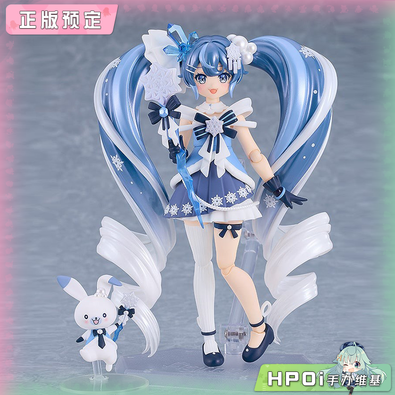 GSC MF figma 雪未来 Crystal Snow 机娘 可动手办
