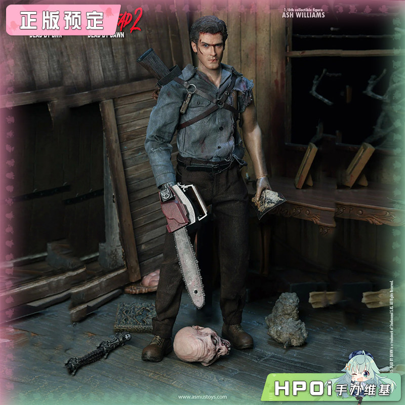 ASMUS 阿司马玩具 鬼玩人2 艾许 威廉姆斯 可动手办