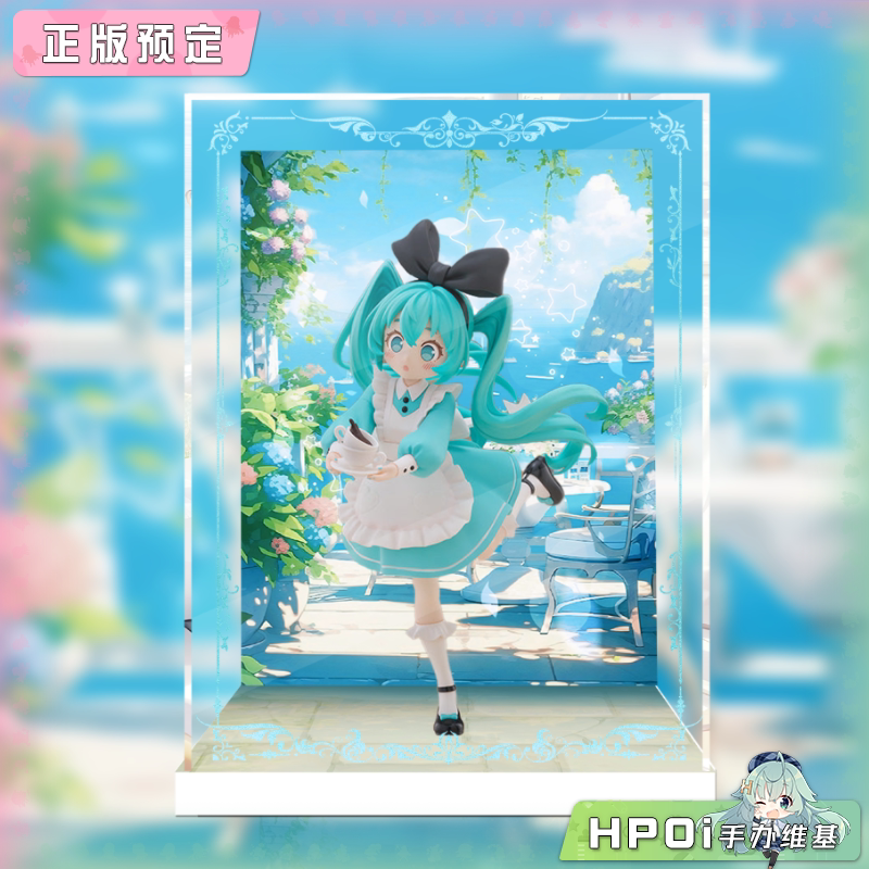 展示盒 FuRyu miku V家 初音未来 童话 爱丽丝 手办