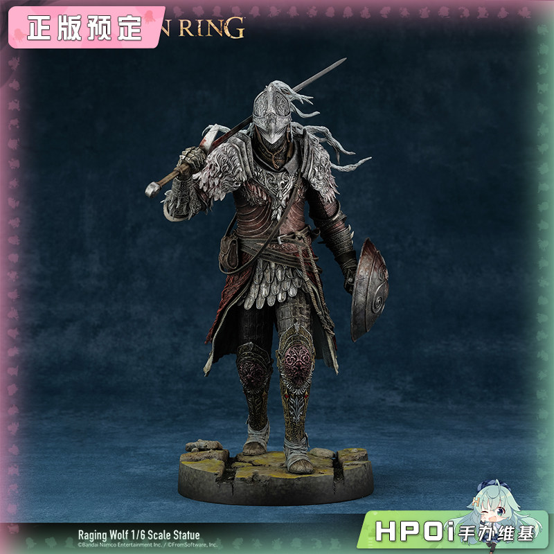 Gecco 艾尔登法环 白狼战鬼 1/6 人偶 手办