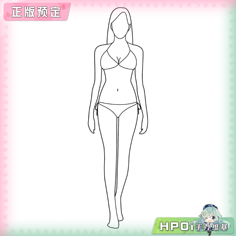 长谷川1/12 真实人物收藏系列 No47 比基尼 模型手办