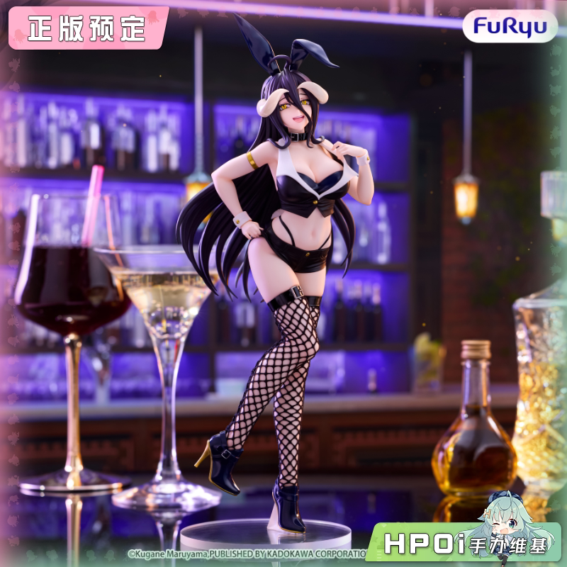 FuRyu OVERLORD BiCute 雅儿贝德  兔女郎 景品 手办