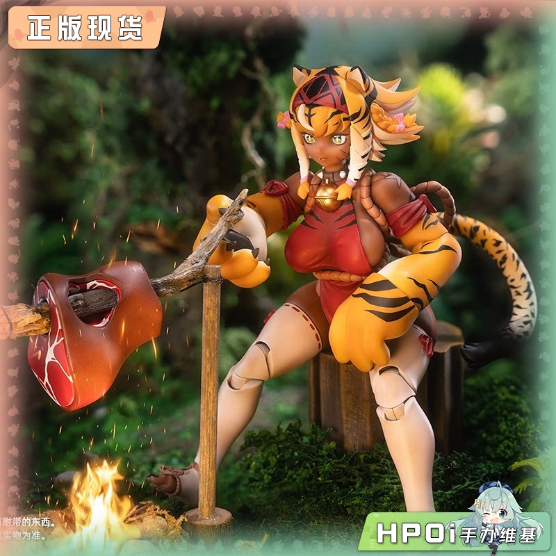 【Hpoi in Stock】Wozhike Studio: the Snail's Adventure in Another World - Tiger Girl Garu Movable Figure