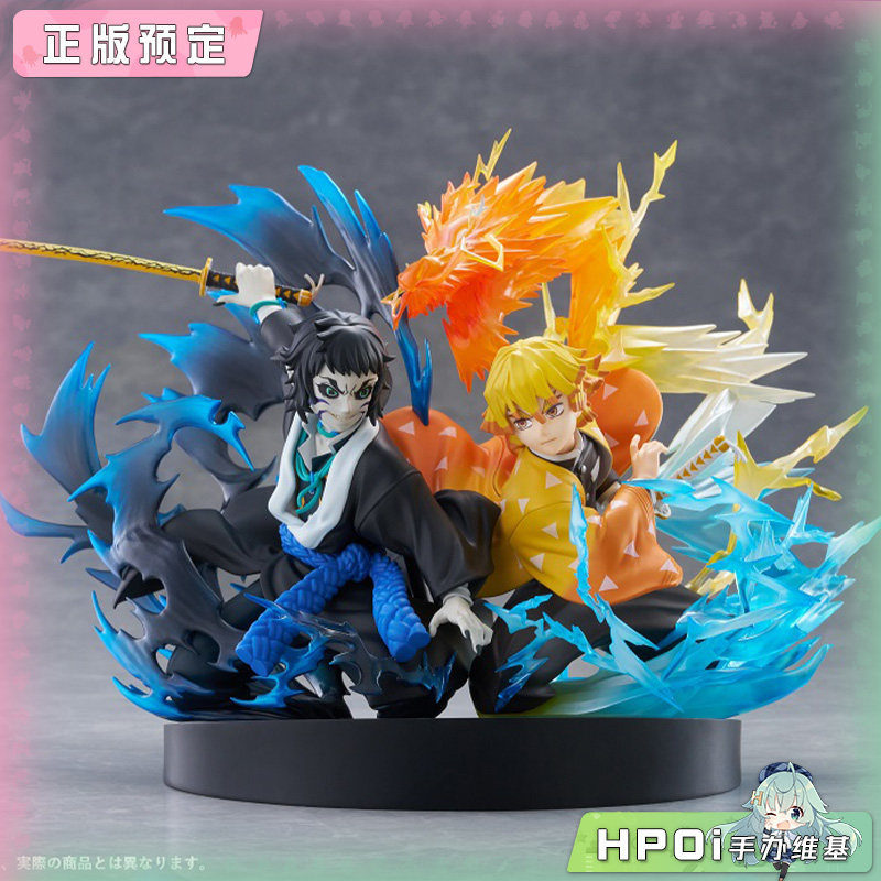 ANIPLEX 鬼灭之刃 我妻善逸 上弦之陆 狯岳 手办