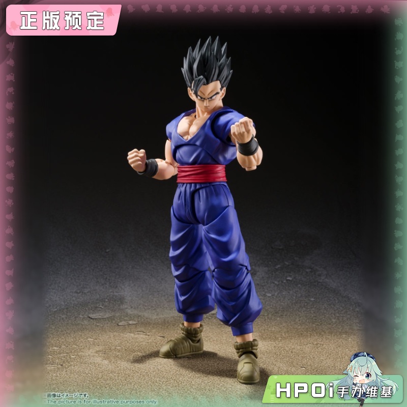 万代 shf 龙珠超 超级人造人 究极 孙悟饭 可动 手办
