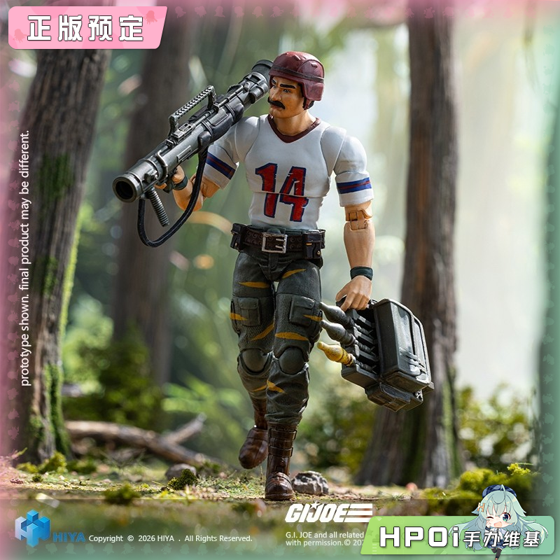 HIYA 海雅 EM 特种部队 火箭筒 老虎力量 可动 手办