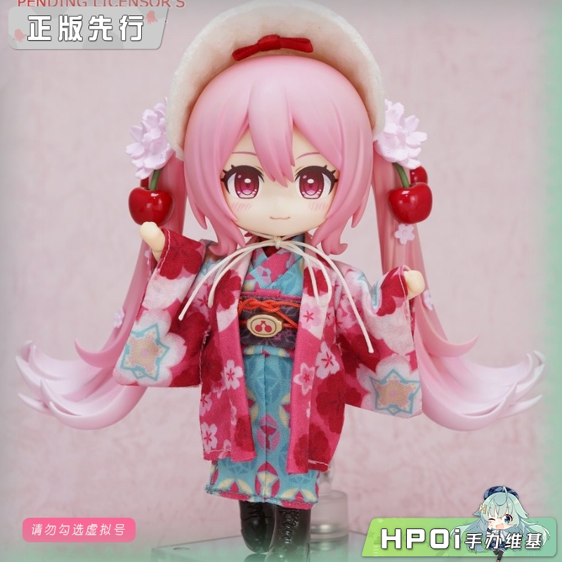 GSC 樱花未来 HIROHAKO 2025 函馆 粘土娃 可动手办