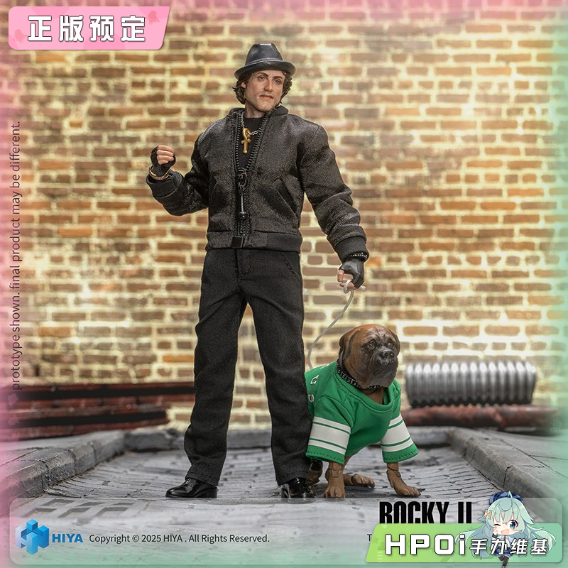 HIYA 海雅 Rocky 2 洛奇 经典日常街头造型 可动手办