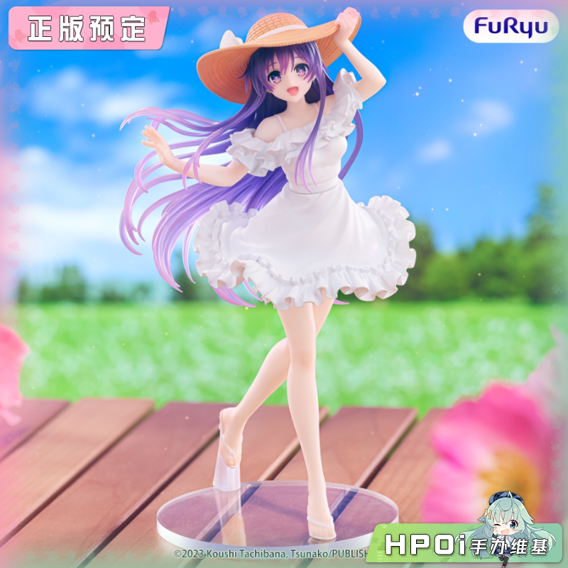 Furyu约会大作战 12周年 夜刀神十香 夏日连衣裙手办