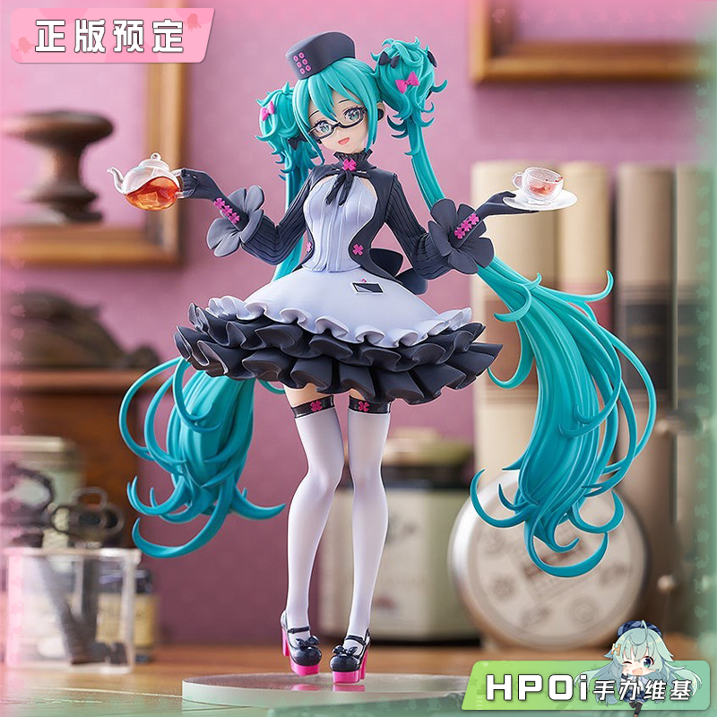 GSC PUP V家 MIKU 初音未来 眼镜 咖啡厅 比例手办