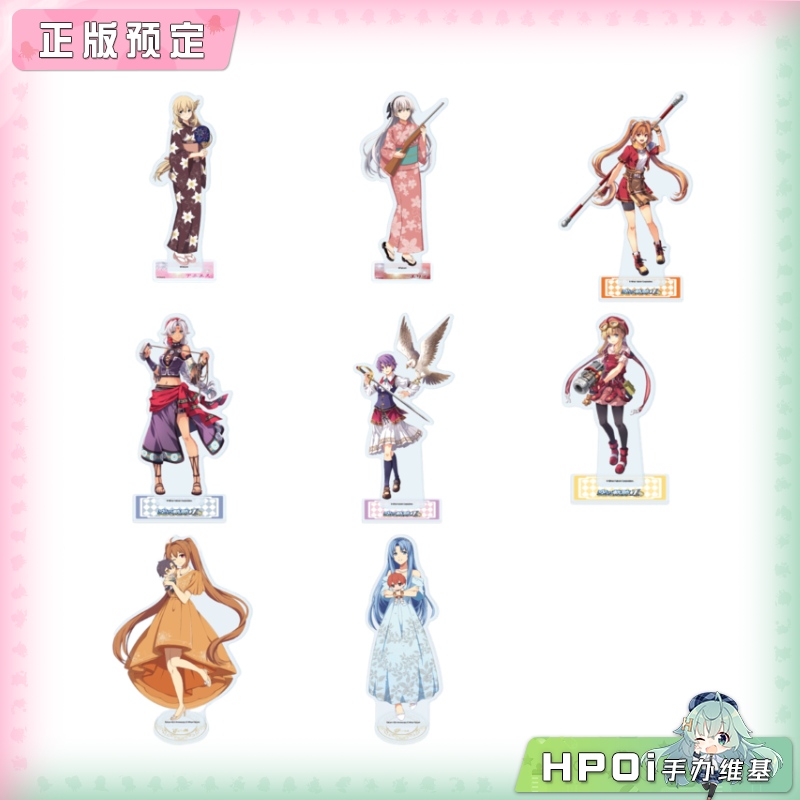 A3 Falcom 英雄传说 轨迹系列 夏日祭 角色立牌 周边