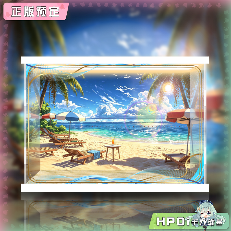 展示盒 AniGift 奈绪莉亚 比基尼 手办