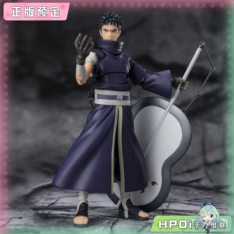 万代 SHF 火影忍者 疾风传 宇智波带土 可动 手办