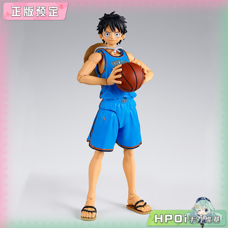 万代 SHF 航海王 雷霆队 路飞 可动手办