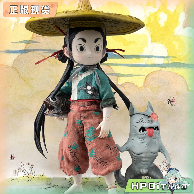 ThreeZero 早稻 渔女与小海妖 可动玩偶 手办