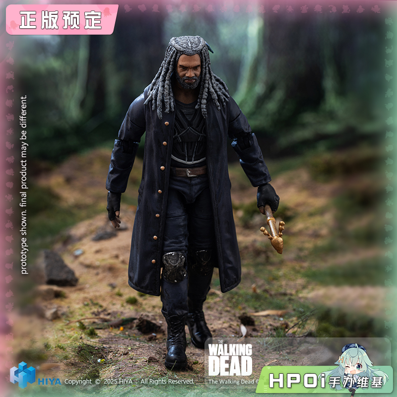 HIYA 海雅 1比18 行尸走肉 以西结 可动手办