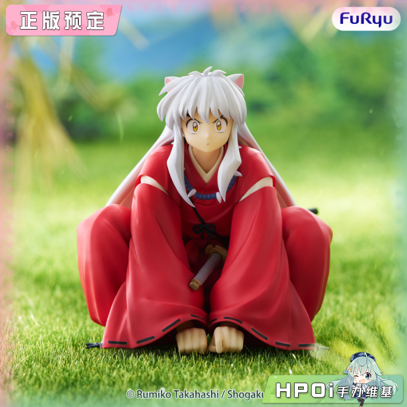 Furyu 犬夜叉 战国御伽草子 蹲姿 压泡面 景品 手办