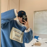 Tide, демисезонный бархатный свитер, универсальный комплект для отдыха, толстовка