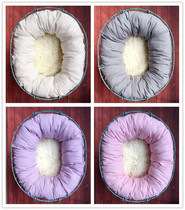 European and American childrens photography props oatring shape pillow film building newborn baby full moon photography assistant