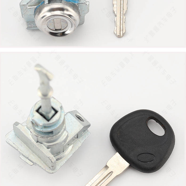 For Hyundai Left Door Lock Cylinder Car Left Drive Door Lock Cylinder Leader Replacement Door Lock Cylinder Assembly