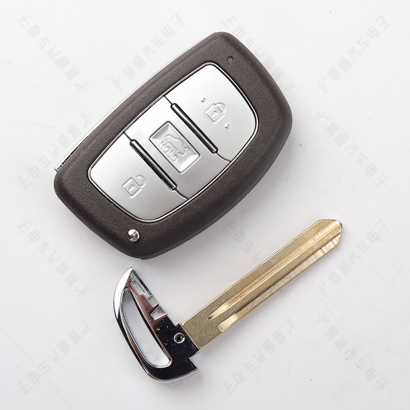 Suitable for modern pilot smart card 8A chip 433 frequency F0000 remote control key with small key