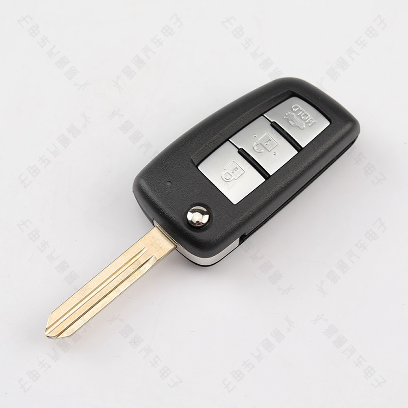 SuitAble for NissAn 19 Sylphy 3-key FoldAbleing Remote Control Bluebird TiidA Remote Control Key 4A Chip 433 Frequency