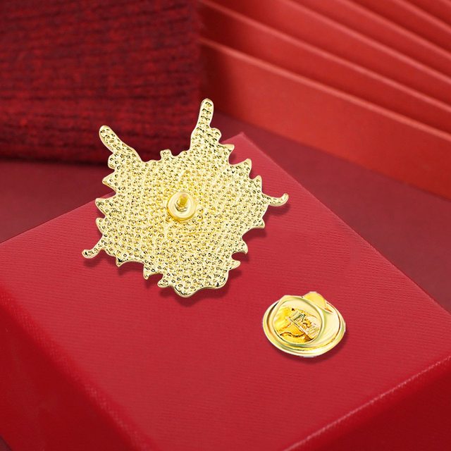 2024 ປີໃຫມ່ຂອງມັງກອນ Zodiac ແນວໂນ້ມແຫ່ງຊາດສ່ວນບຸກຄົນ brooch ແບບຈີນມັງກອນ Totem Buckle Pin Badge Accessories Pin ສໍາລັບຜູ້ຊາຍແລະແມ່ຍິງ