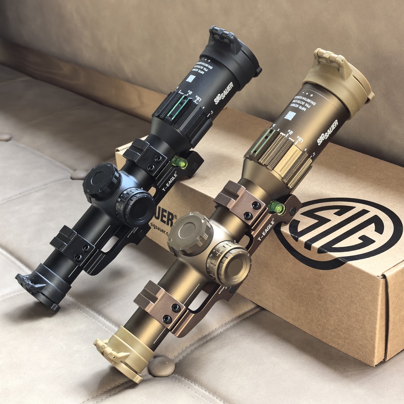 Sigsauer Tango 1-6X High-Definition Thin-Wall Wide-Angle Night Vision Quick-Sight Crosshair Telescope Model Slingshot