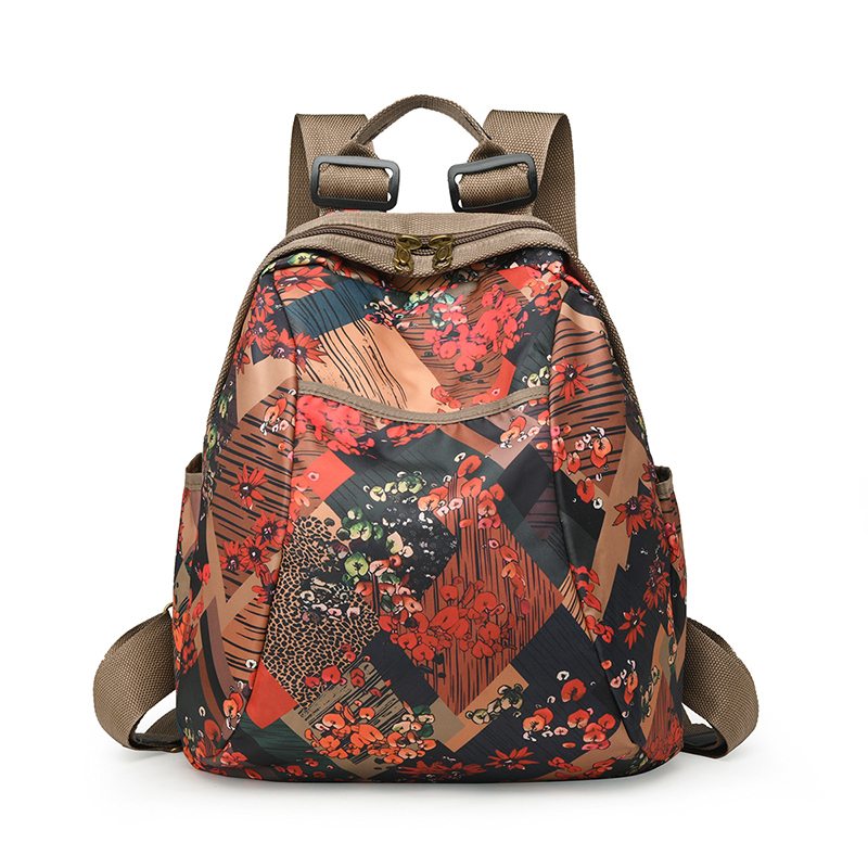 Large-Capacity Shell Backpack, Stain-Resistant, Ethnic Style, Fashionable, Casual, Versatile, Lightweight Travel Bag for Women, Durable Large-Capacity Shell Backpack, Stain-Resistant, Ethnic Style, Fashionable, Casual, Versatile, Lightweight Travel Bag for Women, Durable
