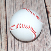 All-white No 9 solid baseball Adult primary and secondary school training game with beginner soft baseball softball