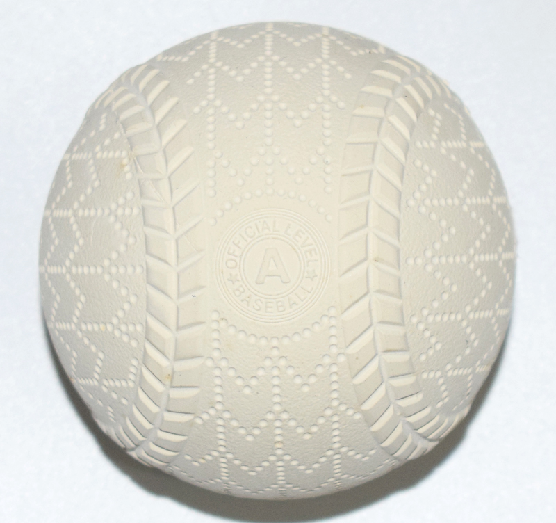 (baseball old character number) standard competition with Japanese style hollow rubber baseball advanced soft baseball ABC-Taobao