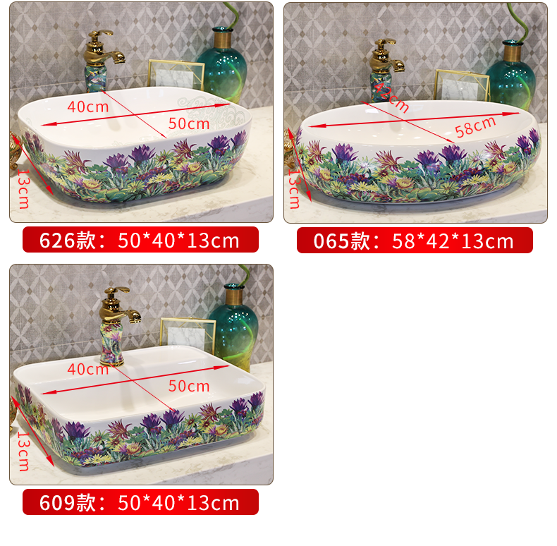 Ceramic art basin on its square Europe type lavatory toilet lavabo, marble platform basin oval