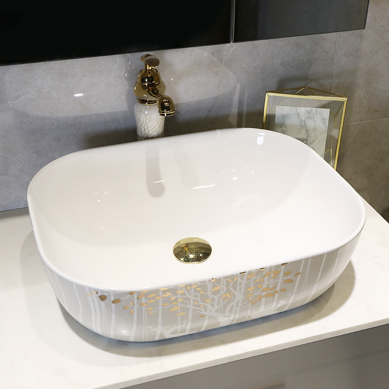 The stage basin sink single household basin basin in northern wind art ceramic lavabo toilet lavatory